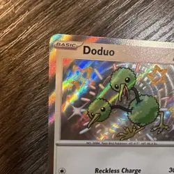 Doduo Shiny Rare 199/091 Pokemon TCG S&V Paldean Fates Holo Shiny Rare - NM - Image 5