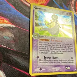 Pokemon Gardevoir 7/109 EX Ruby & Sapphire Holo Rare Stage 2 100 HP 2004 SWIRL! - Image 3