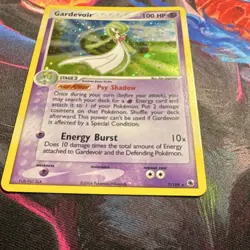 Pokemon Gardevoir 7/109 EX Ruby & Sapphire Holo Rare Stage 2 100 HP 2004 SWIRL! - Image 4