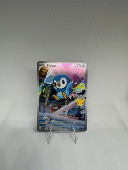 Pokemon First Partner Illustration Rare Collection Turtwig Chimchar Piplup - Image 2