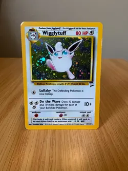 Wigglytuff - Base Set 2 - Holo - Rare - 19/130 - Pokemon - LP - Image 1