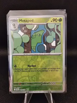 Metapod 002/159 Reverse Holo Journey Together JTG EN Pokemon Scarlet & Violet - Image 1