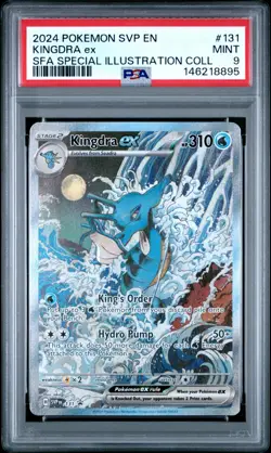 Pokemon TCG Kingdra ex 131 Sv: Scarlet & Violet Promo Card - PSA 9 Mint - Image 1