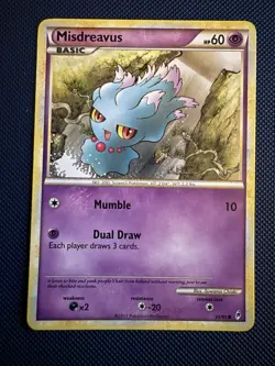 Misdreavus 65/95 Call of Legends Pokemon TCG trading card - Image 1