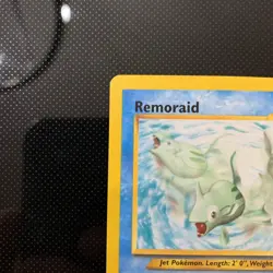 Pokemon Neo Revelation TCG Card Remoraid, Unlimited Common Vintage Jungo Suzuki - Image 3