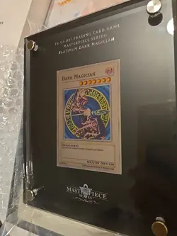 Yugioh Trading Card Game Platinum Dark Magician Masterpiece Series #0343/1000 US - Image 1