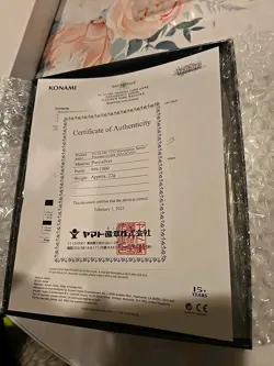 Yugioh Trading Card Game Platinum Dark Magician Masterpiece Series #0343/1000 US - Image 4