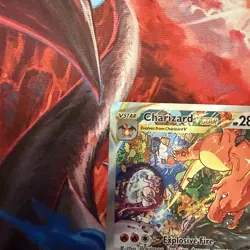 Charizard VSTAR SWSH262 Holo Black Star Promo Card Sword & Shield Pokemon Card - Image 5