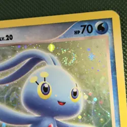 WHOLE SWIRL 🌀💫 BLEED ERROR Manaphy 4/12 Diamond Kit Holo Cosmos Pokemon Card - Image 2