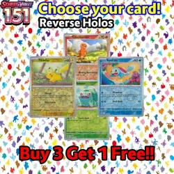 SV: 151 Pokemon TCG Singles - Reverse Holos - Choose your card! - Image 1