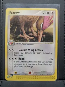 Fearow 37/100 EX Sandstorm Regular Uncommon Pokemon Card English 2003 HP - Image 1