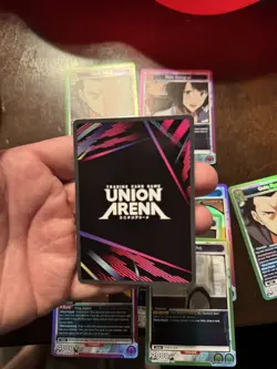 Union Arena Solo Leveling Sung Jinwoo card Super Rare SR UE17BT/SLG-1-021 NM - Image 2