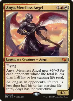 MTG Anya, Merciless Angel - 41 / English / Moderately Played - Image 1