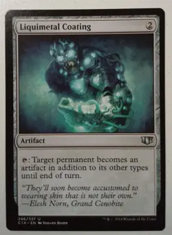 Liquimetal Coating *Uncommon* Magic MtG x1 Commander 2014 SP - Image 1