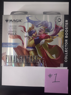 Magic: The Gathering 1x Final Fantasy Collector SINGLE PACK Box - New/Sealed - Image 1