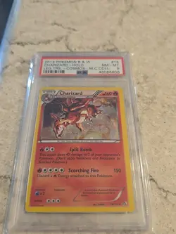 2013 Pokemon B&W #19 Charizard Holo🔥Legendary Treasures Cosmos PSA 8 - Image 1