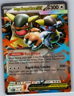 Mega Kangaskhan ex 025 ME: Mega Evolution Promo - Pokemon Card - NM - Image 1