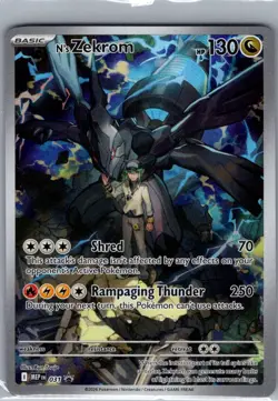 N's Zekrom - 031 ME: Mega Evolution Promo - Pokemon Card - NM - Image 1