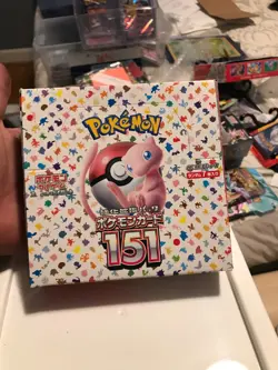 Pokemon Japanese Scarlet & Violet - 151 Booster Box - Sealed but no shrink 4521329346038 - Image 1