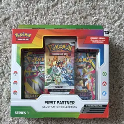 Pokemon TCG Series 1 Illustration Collection Promo Box Charmander Bulbasaur - Image 1