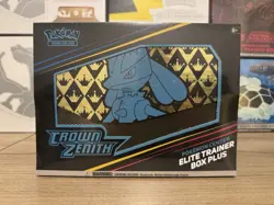 Pokemon Center Exclusive Crown Zenith Elite Trainer Box (ETB) - New/Sealed - Image 1