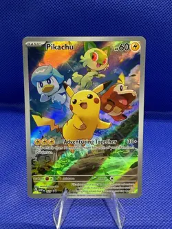Pokemon Pikachu 027 Promo Scarlet & Violet SVP - Image 1