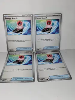Energy Search 172/198 Pokemon TCG SVI Base 4x Playset - Image 1
