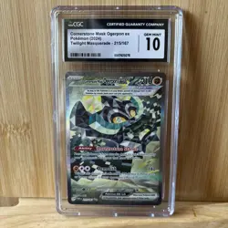 Cornerstone Mask Ogerpon EX 215/167 SIR Twilight Masquerade CGC 10 - Image 1
