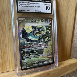 Cornerstone Mask Ogerpon EX 215/167 SIR Twilight Masquerade CGC 10 - Image 4
