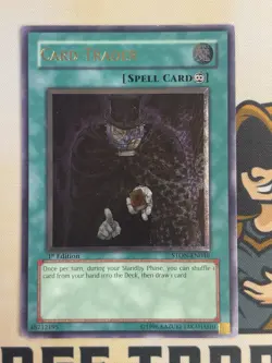 Card Trader STON-EN046 Ultimate Rare 1st Edition YuGiOh! NM - Image 3