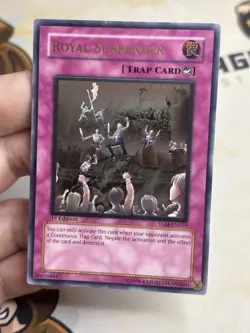 TLM-EN059 Royal Surrender 1st Edition Ultimate Rare YuGiOh! NM - Image 2