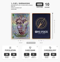 TAG 10 - Shirahoshi EB01-057 SP [One Piece - A Fist of Divine Speed] Japanese - Image 3
