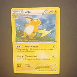 Pokemon Raichu Cosmos Holo Exclusive 043/146 Blister 90 HP Stage 1 Card - Image 1