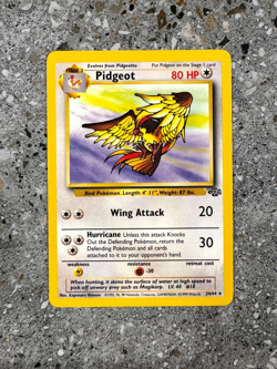 Pokemon TCG Cards Pidgeot 24/64 Jungle Rare - Image 1