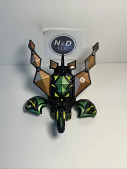 Bakugan Darkus Dharak With Airkor Combat Set Gundalian Invaders W/Card RARE - Image 2