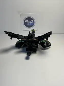 Bakugan Darkus Dharak With Airkor Combat Set Gundalian Invaders W/Card RARE - Image 5