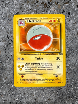 Pokemon TCG Cards Electrode 18/64 Jungle Rare LP - Image 1