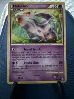 Nidoran 69/102 HGSS Triumphant Pokemon Card LP - Image 1