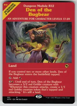 Den of the Bugbear Normal R Adventures in the Forgotten Realms 351 NM - Image 1