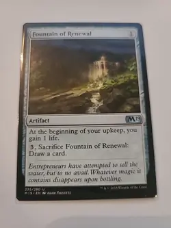 Fountain of Renewal Core Set 2019 MTG NM - Image 1