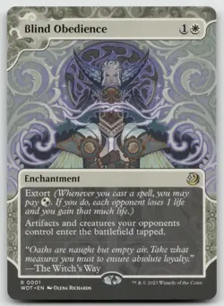 Blind Obedience Wilds of Eldraine: Enchanting Tales Regular - Image 1