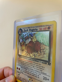 Pokemon Dark Dugtrio holo Team Rocket 6/82 2000 Wizards MP - Image 3