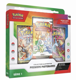 Pokemon – Coffret Collection Illustration – Premiers Partenaires Serie 1 – FR - Image 1