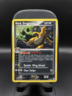 2004 Pokemon Dark Dragonite 15/109 EX Team Rocket Returns Holo NM-LP - Image 1