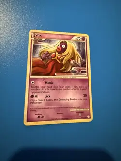 Pokemon TCG Jynx Heartgold Soulsilver 69/123 Regular Common - Image 1