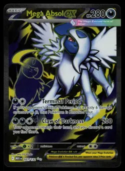 Mega Absol ex 161/132 - Pokemon Mega Evolution - Ultra Rare (NM) - Image 1
