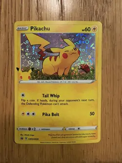 General Mills Pokemon Pickachu SWSH039 Promo 25th Anniversary - Image 1