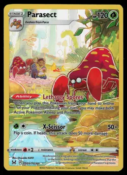 Parasect TG01/TG30 - Pokemon Lost Origin Trainer Gallery - Holo Rare (NM) - Image 1