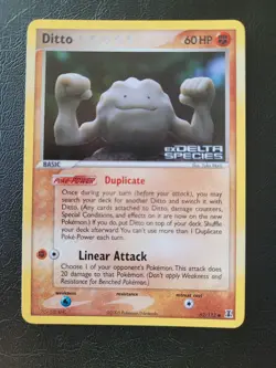 [Pokemon TCG] Ditto (Geodude) 62/113 (Delta Species) [Reverse Holo] [LP] - Image 1