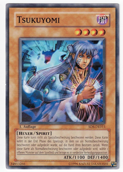Tsukuyomi - SD6-DE011 - 1. Auflage - EX - YuGiOh - Image 1